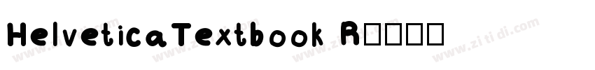 HelveticaTextbook R字体转换